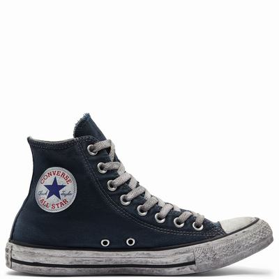 Férfi Converse Chuck Taylor All Star Smoke Magasszárú Cipő CO1836704 Sötétkék